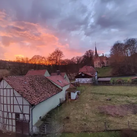 Gemuetliches Fachwerkhaus Hessen Thueringen * Herleshausen