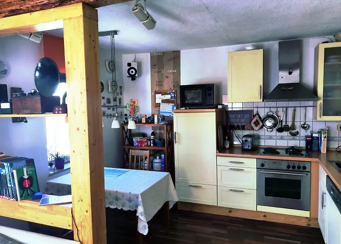 Gemuetliches Fachwerkhaus Hessen Thueringen 度假居